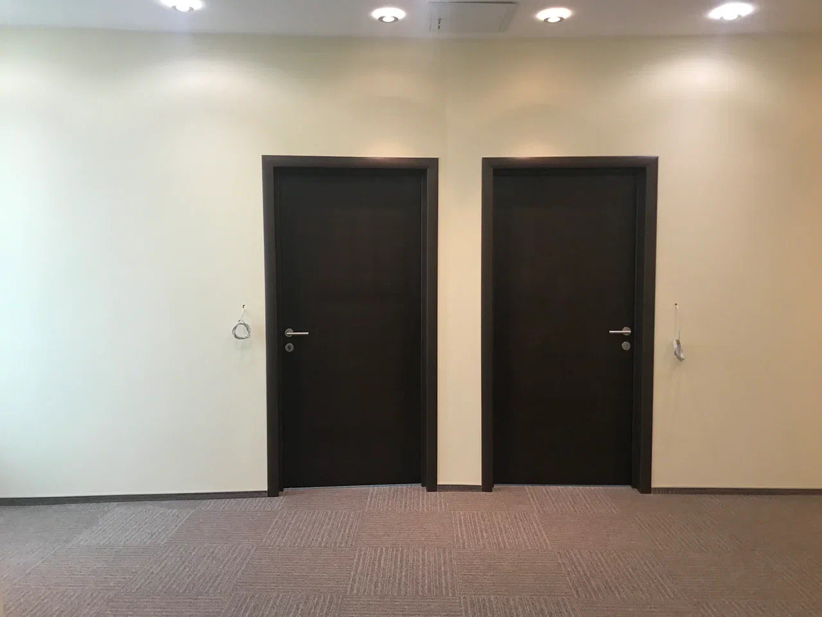 Окраска стен и потолка в офисе компании РУСГАЗБУРЕНИЕ