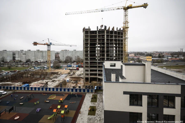 Калининград вошёл в топ-30 городов, где строят больше всего квартир