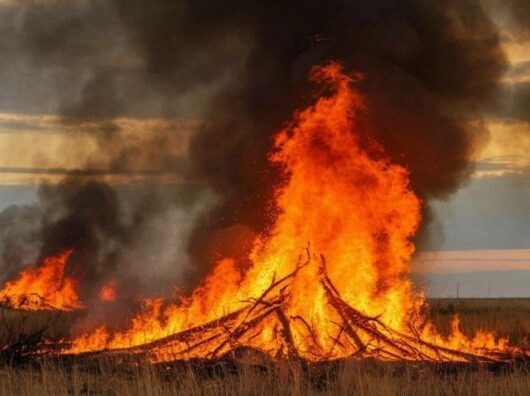    Пожар // Сгенерировано нейросетью «Шедеврум»