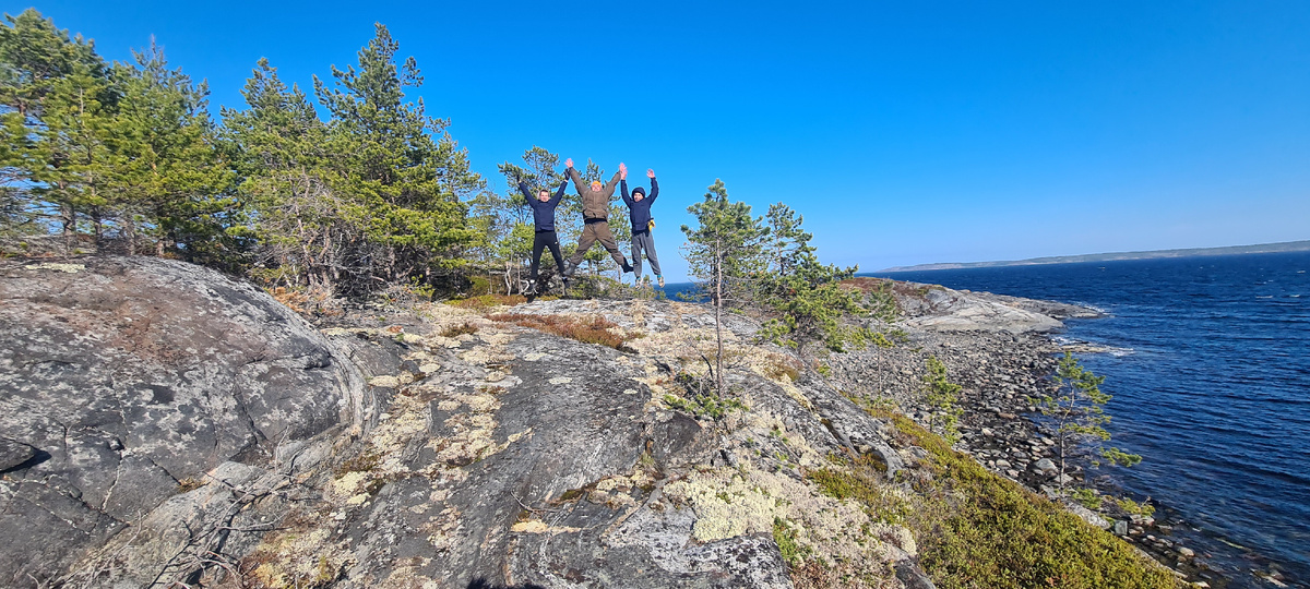 Каменные цветы Белого моря