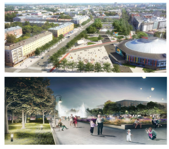    Проект благоустройства Тверской площади.