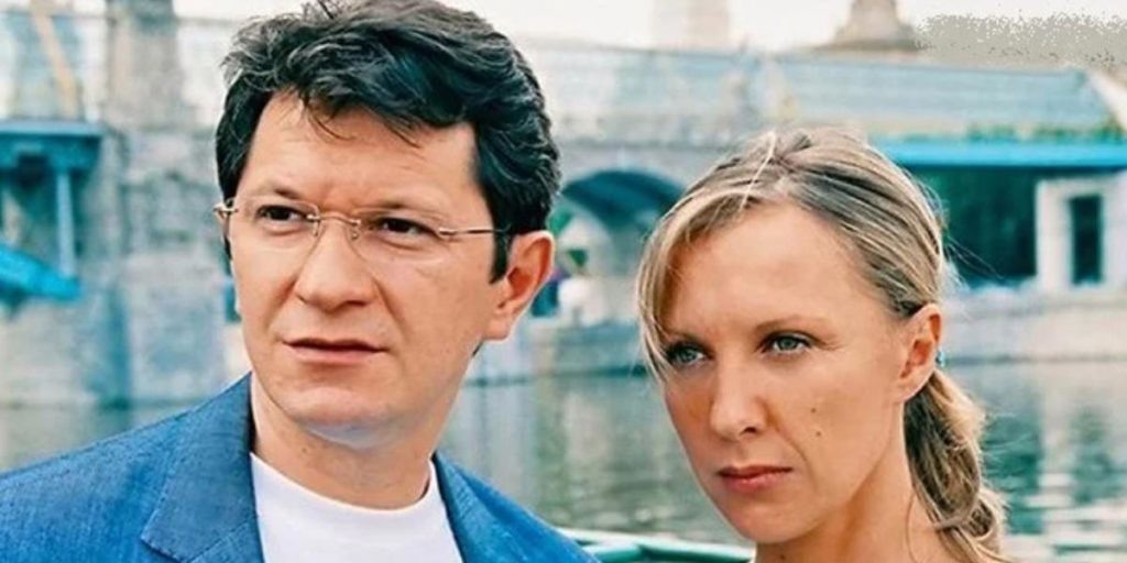 Кадр из сериала "Каменская". Андрей Ильин и Елена Яковлева