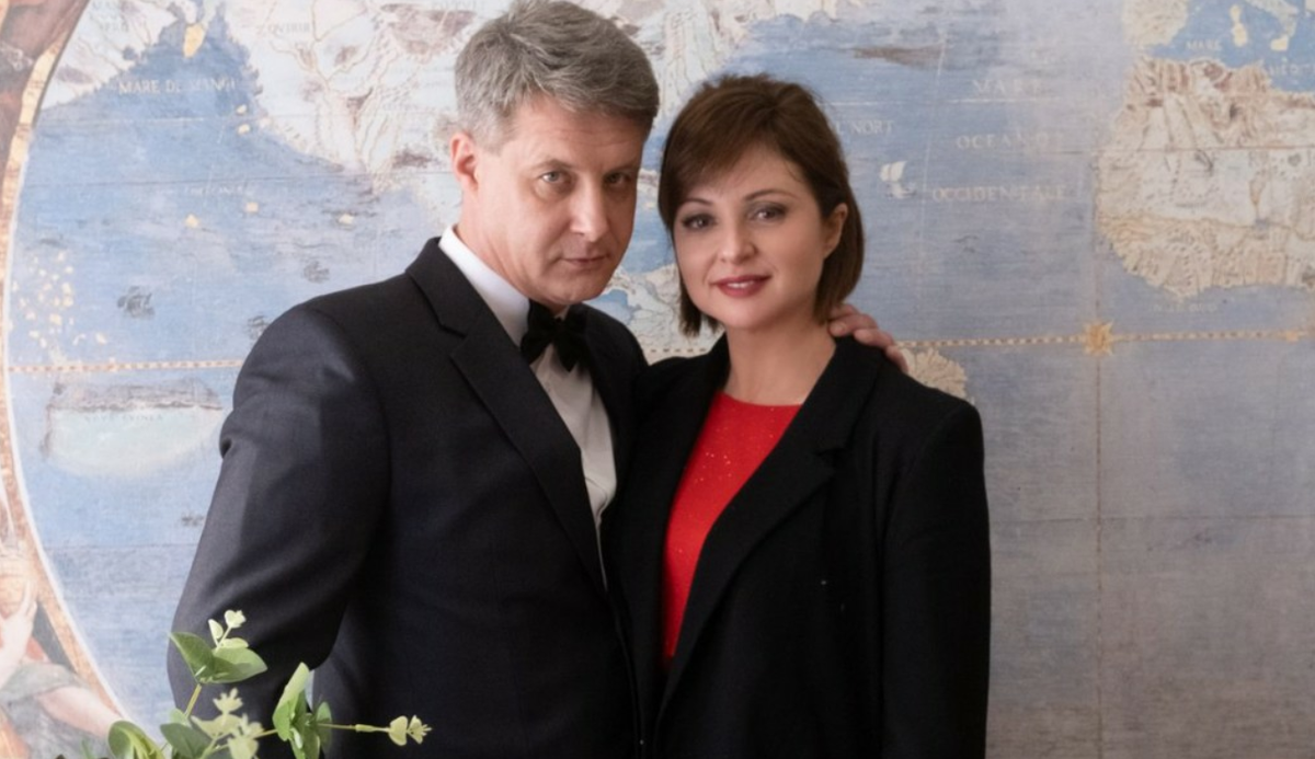 Кадр из сериала "Ищейка". Анна Банщикова и Александр Макогон