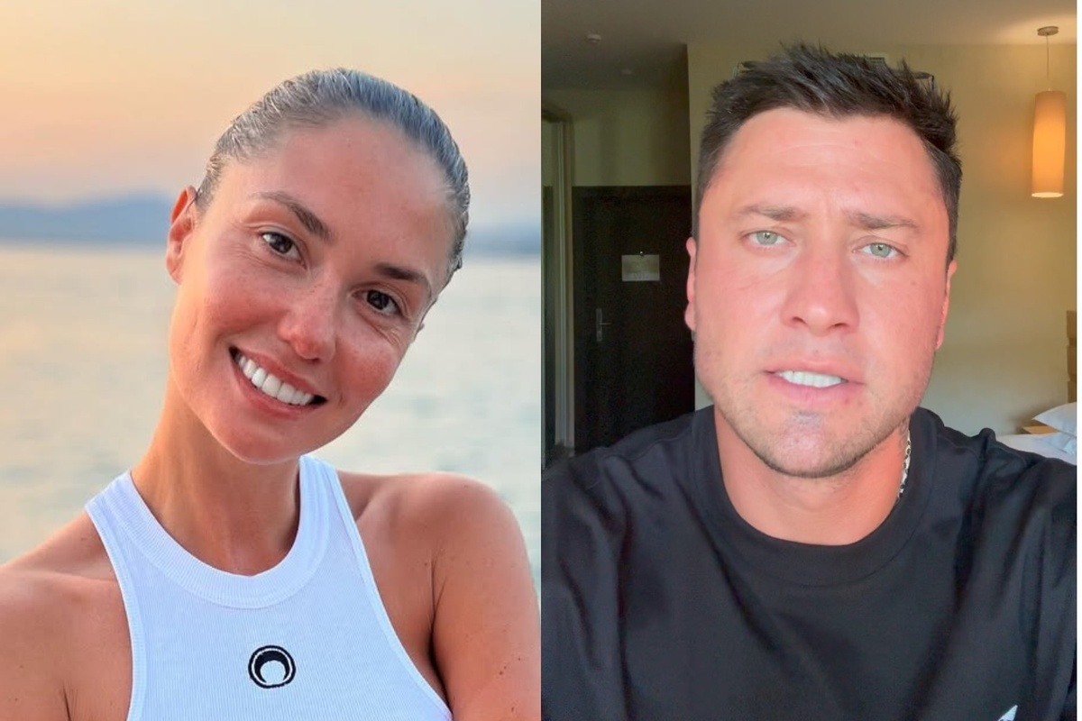 Агата Муцениеце и Павел Прилучный. Фото: соцсети