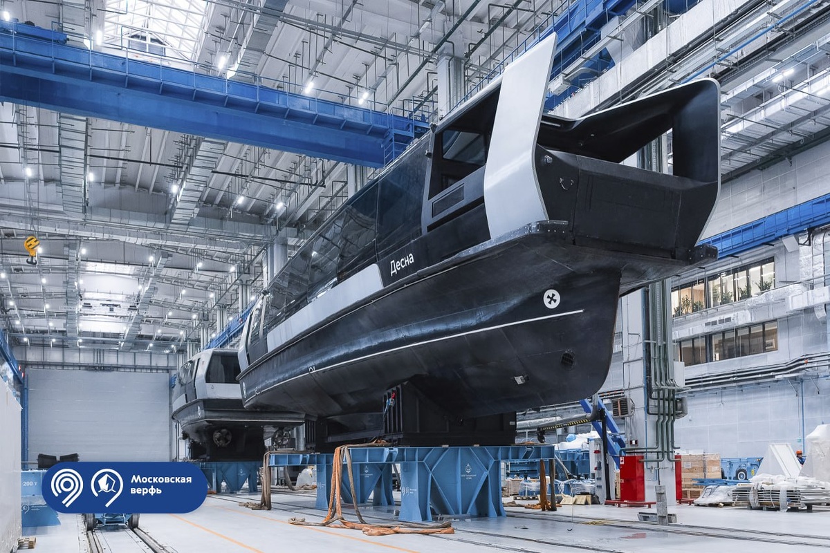     Электросудно проекта «Москва 1.0»