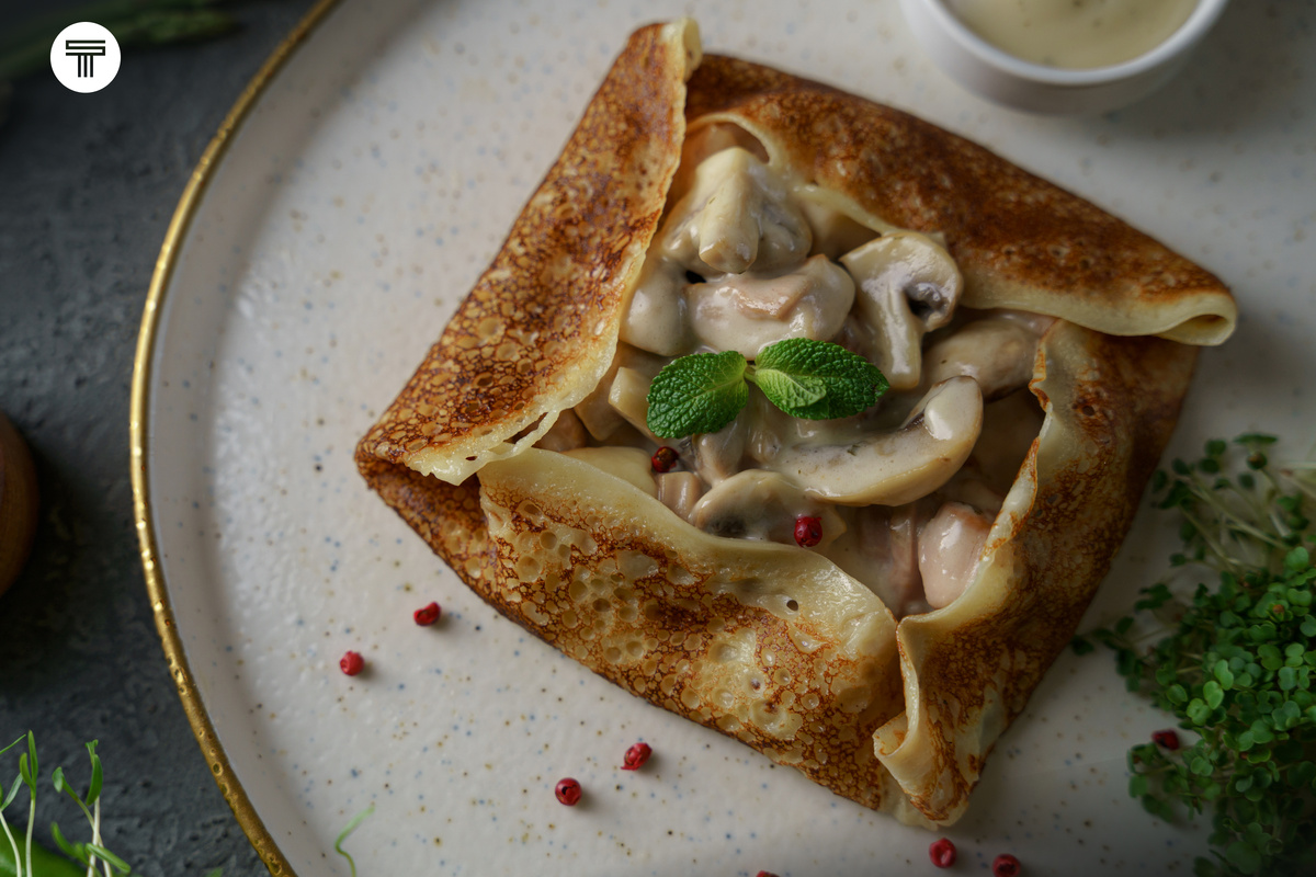 Блинчики с жульеном