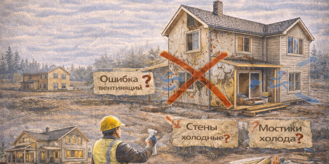 Почему сырость и плесень — это не «плохой воздух», а ошибка конструкции