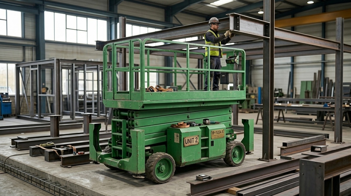 Схема рабочей зоны и советы по уходу за ножничным подъемником зимой Atlanta-gk