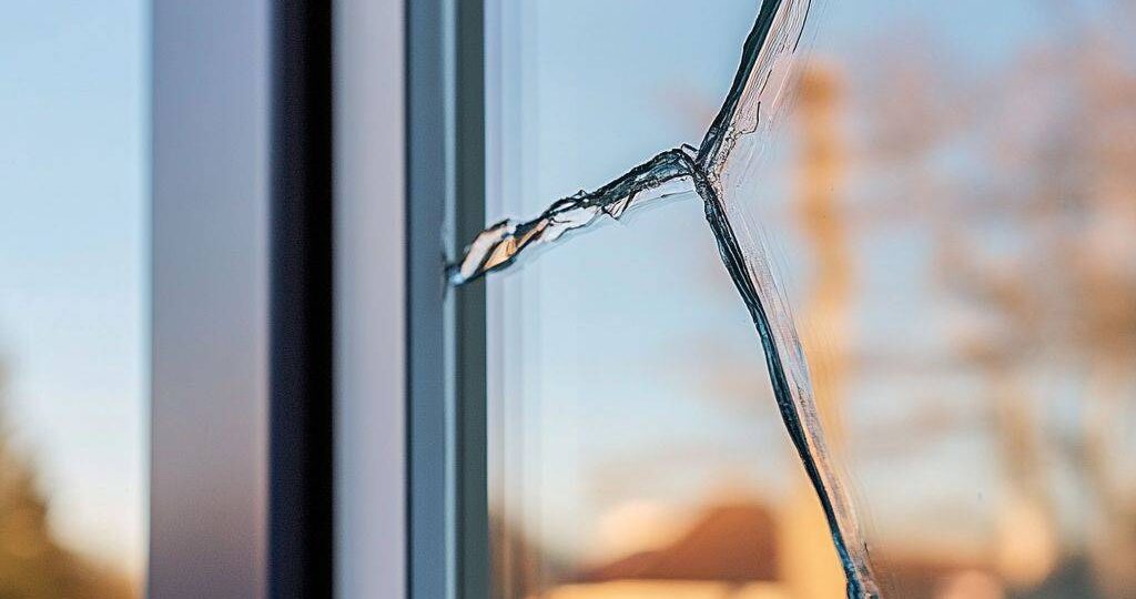 Что делать если в пластиковом окне или двери треснул стеклопакет