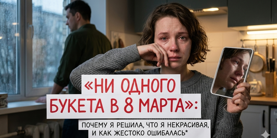 «Ни одного букета в 8 марта»: Почему я решила, что я некрасивая, и как жестоко ошибалась