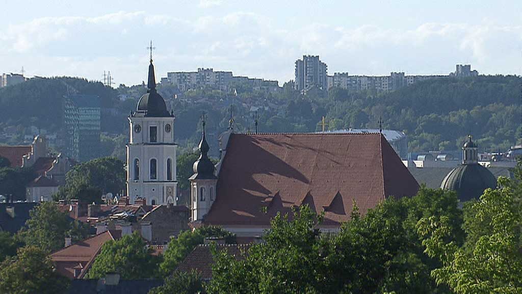    Литва, Вильнюс - вид города