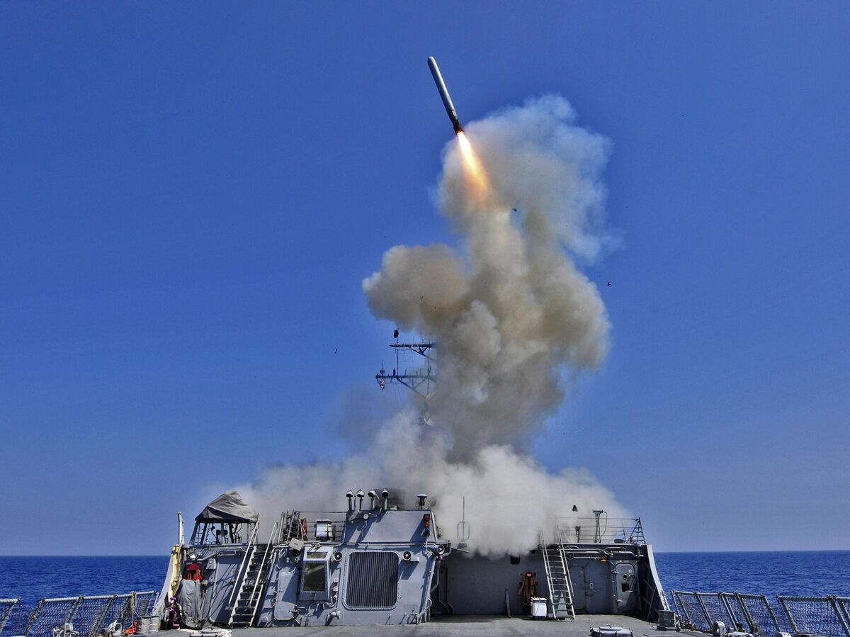    Запуск крылатой ракеты Tomahawk | © U.S. Navy photo by Petty Officer 3rd Class Jonathan Sunderman