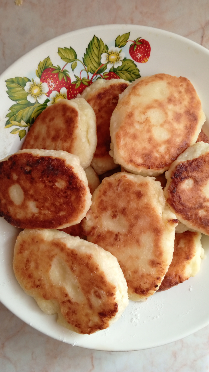 Сырники. Фото автора.