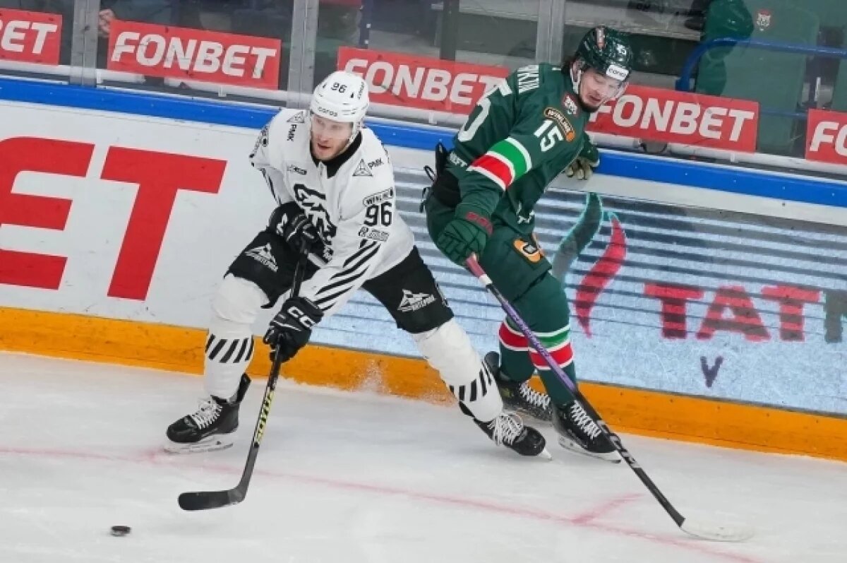    В Казани пройдет матч КХЛ между «Ак Барсом» и «Спартаком