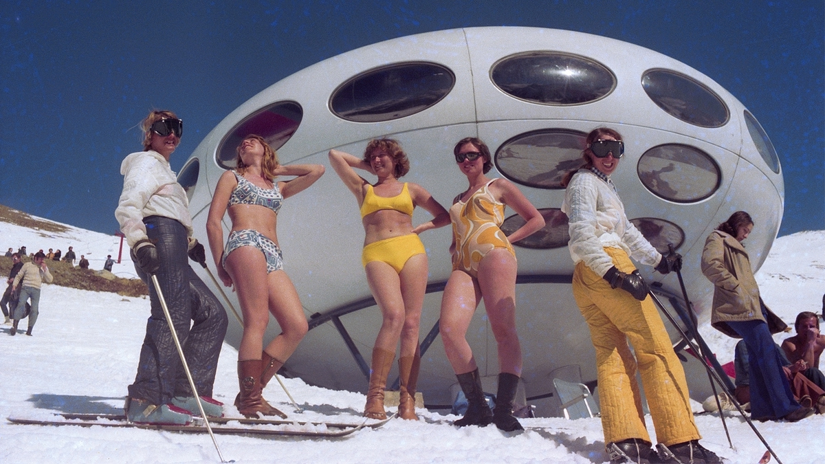 Отель "Тарелка", (1970-ые годы), Донбай, Архитектор Матт Сууронен. Фотограф: Виталий Созинов.