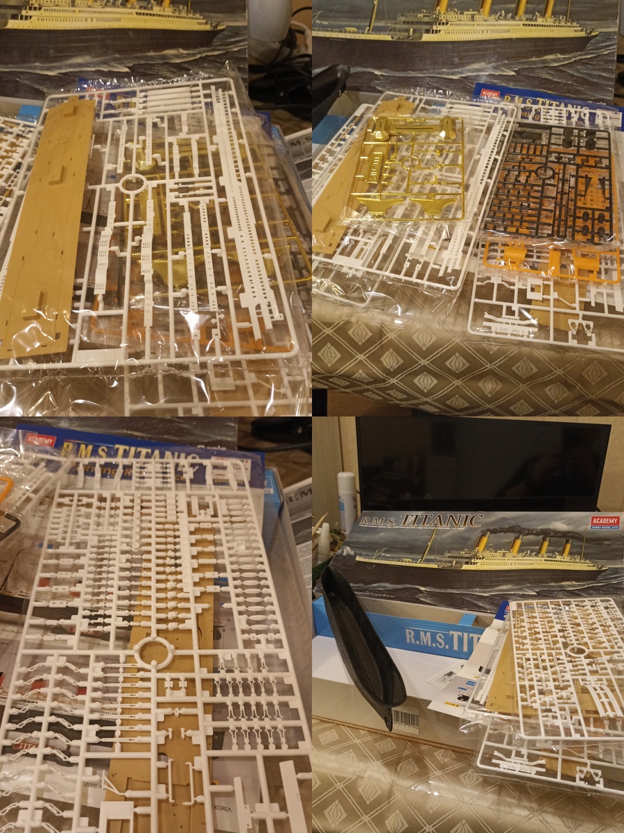 В комплекте шла катушка ниток для такелажа и растяжек. 