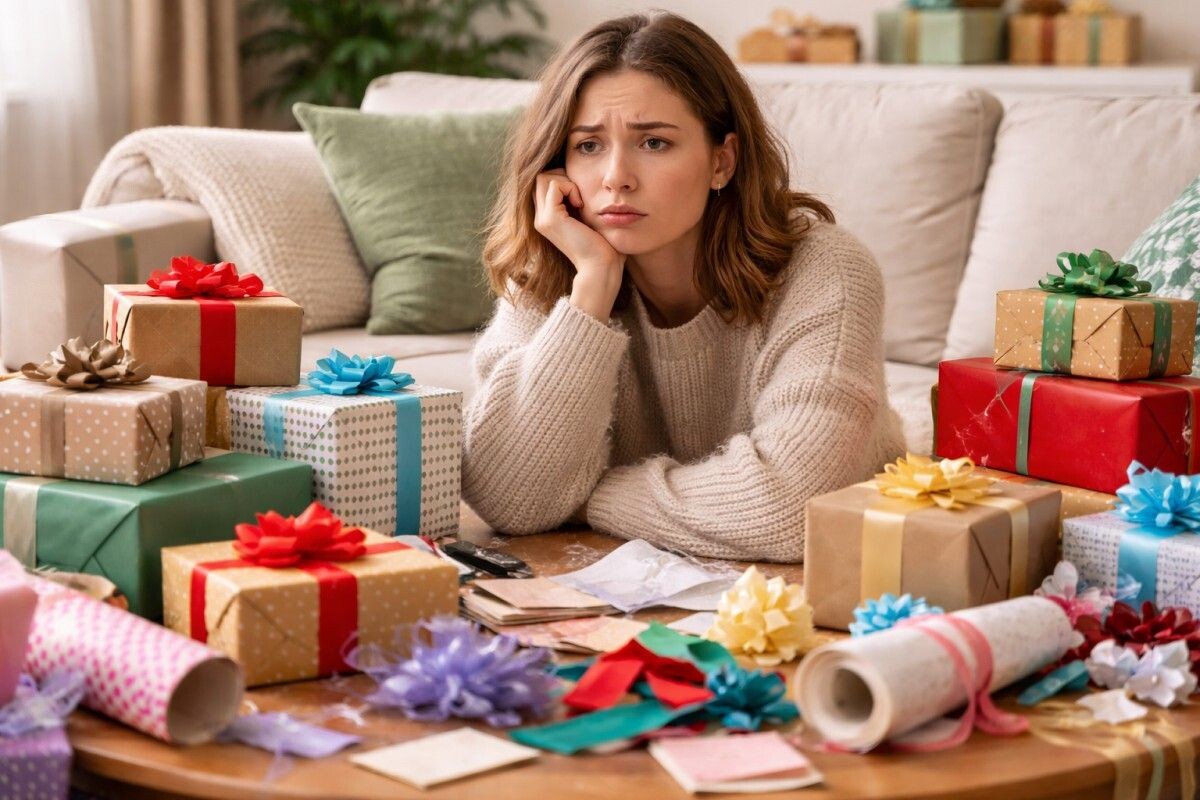 Ищешь «тот самый» подарок, а в ответ ничего. Источник: нейросеть