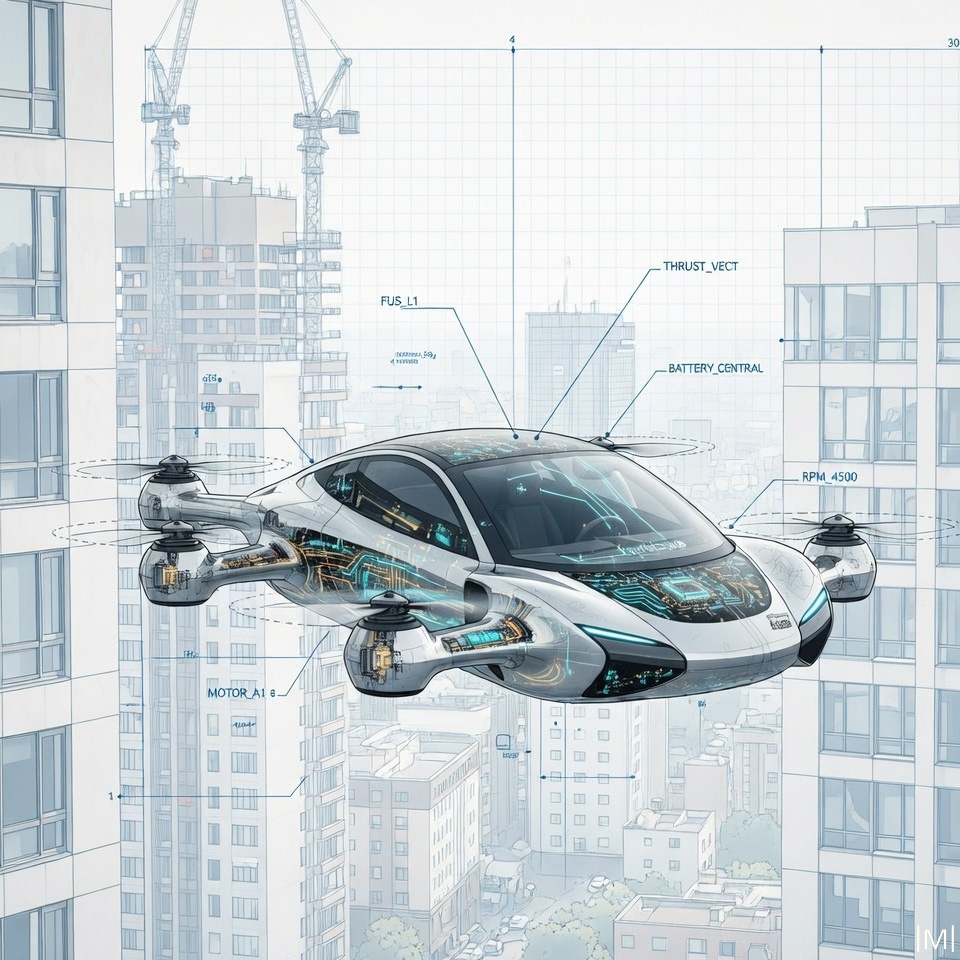eVTOL - схемотехника летающих машин