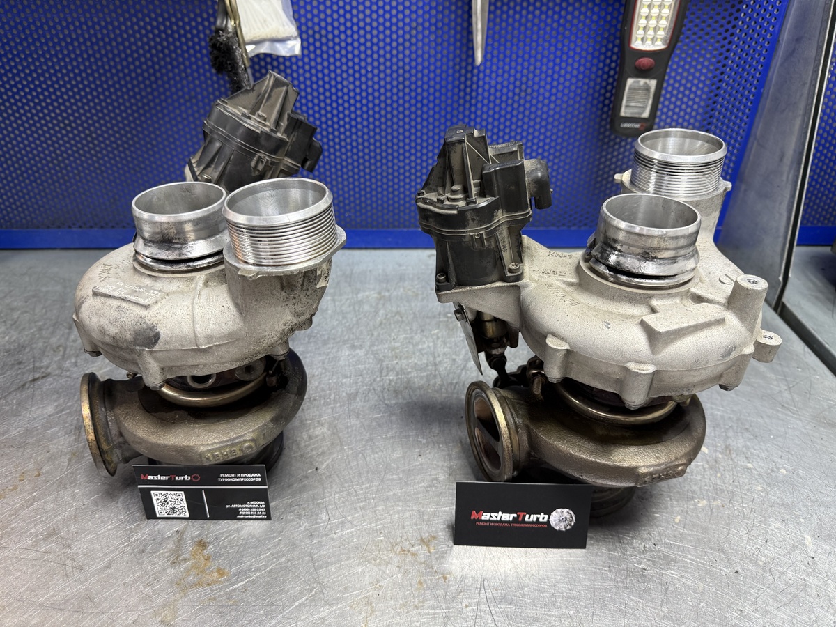 Турбины 841901-0012 и 841902-0012 от битурбо BMW M5 VI (F90).