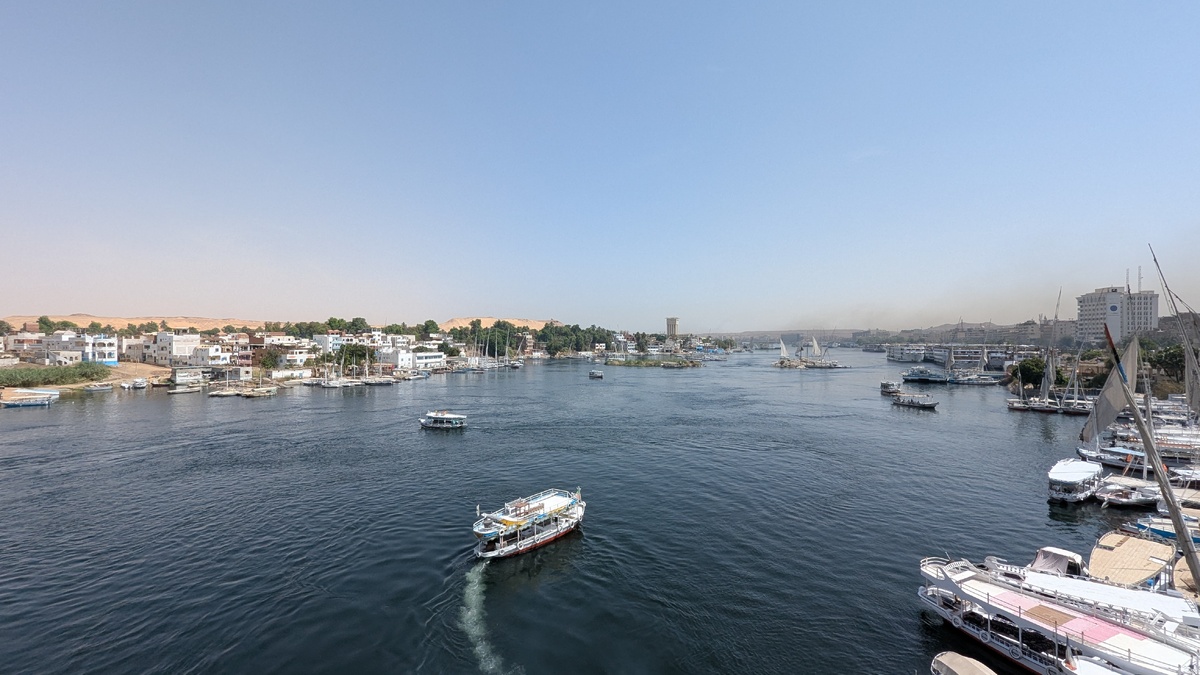 Асуан. Река Нил