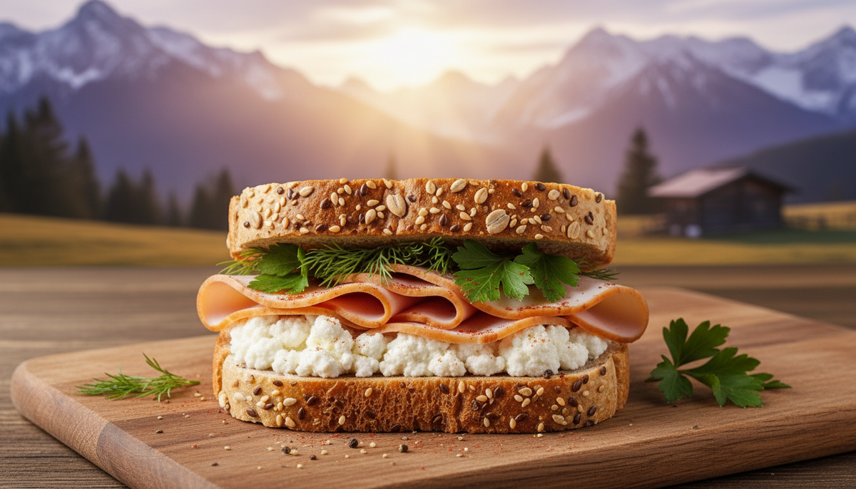 Утро в Альпах