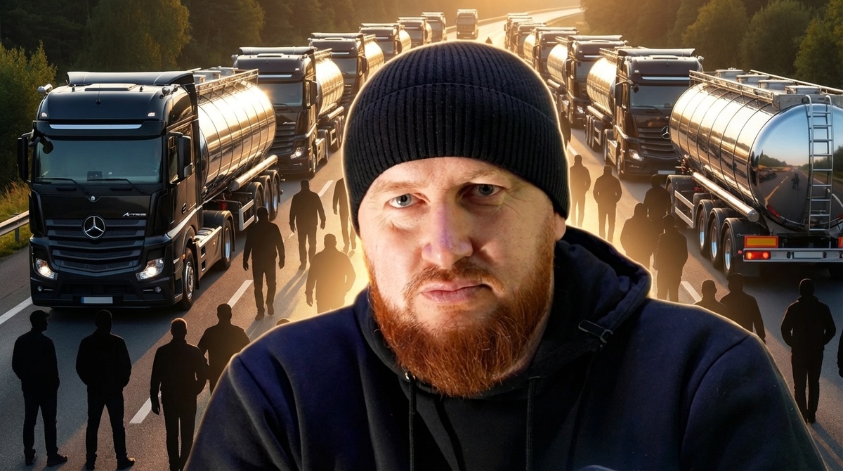 Вадим Казбекович Цагараев - VK LOGISTIK и профессия водителя дальнобощика