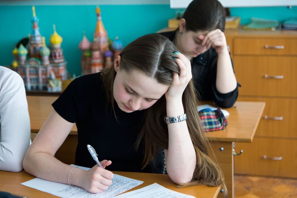    Старшеклассники пишут пробный ЕГЭ в Подольске / Медиасток.рф