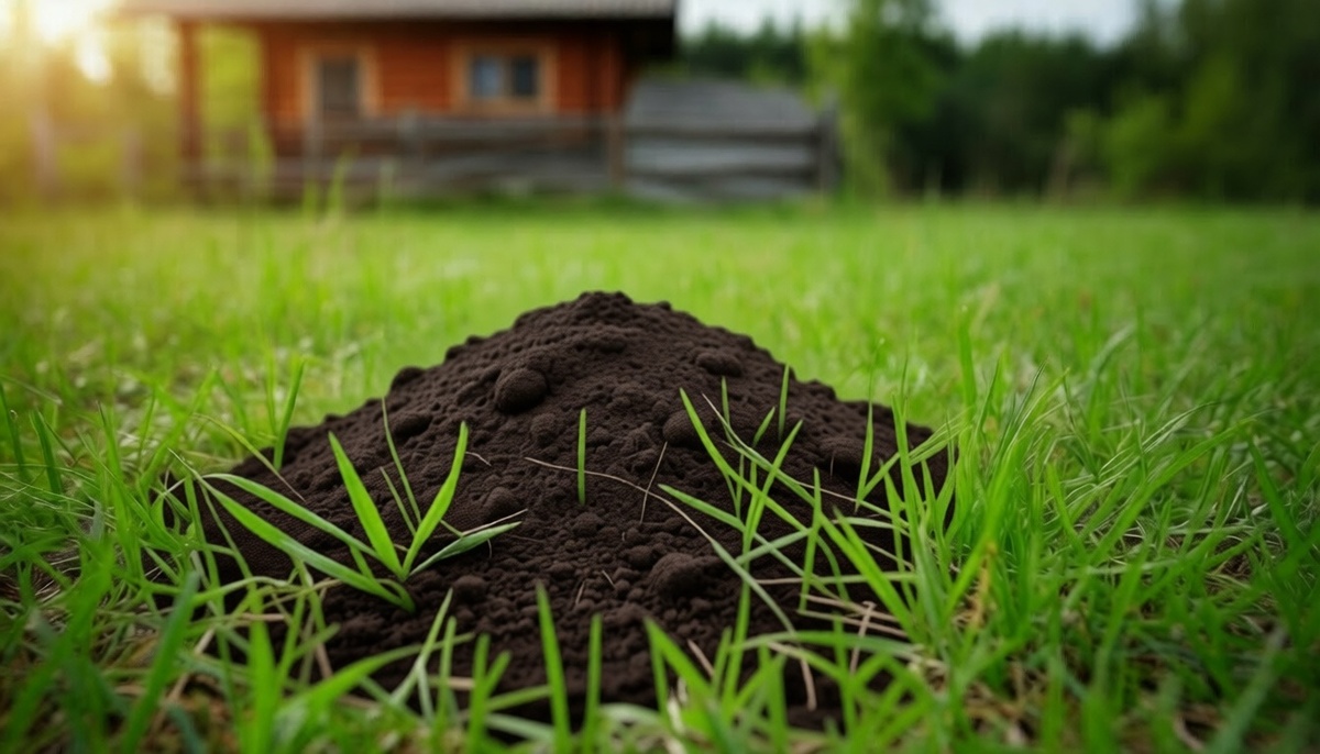 #муравейник на участке