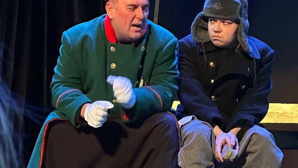 Спектакль «Станционный смотритель». Гастроли Акмолинского областного русского драматического театра (Казахстан).