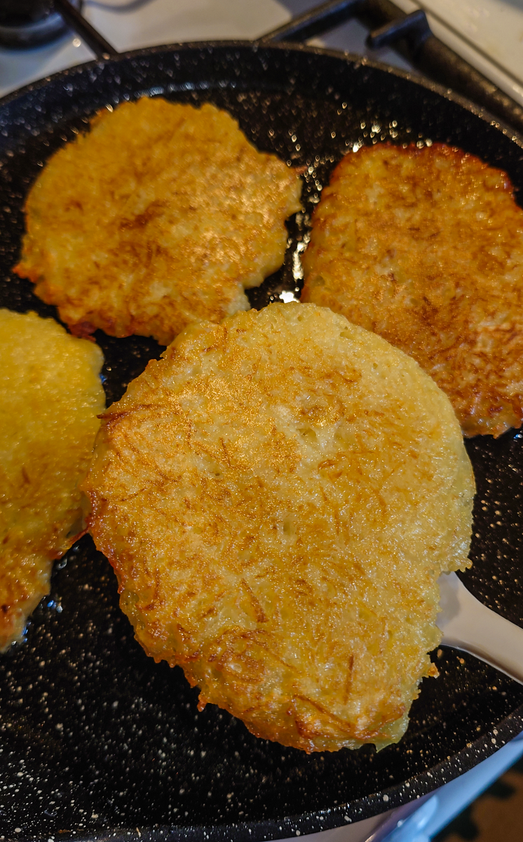 Наши пышные драники