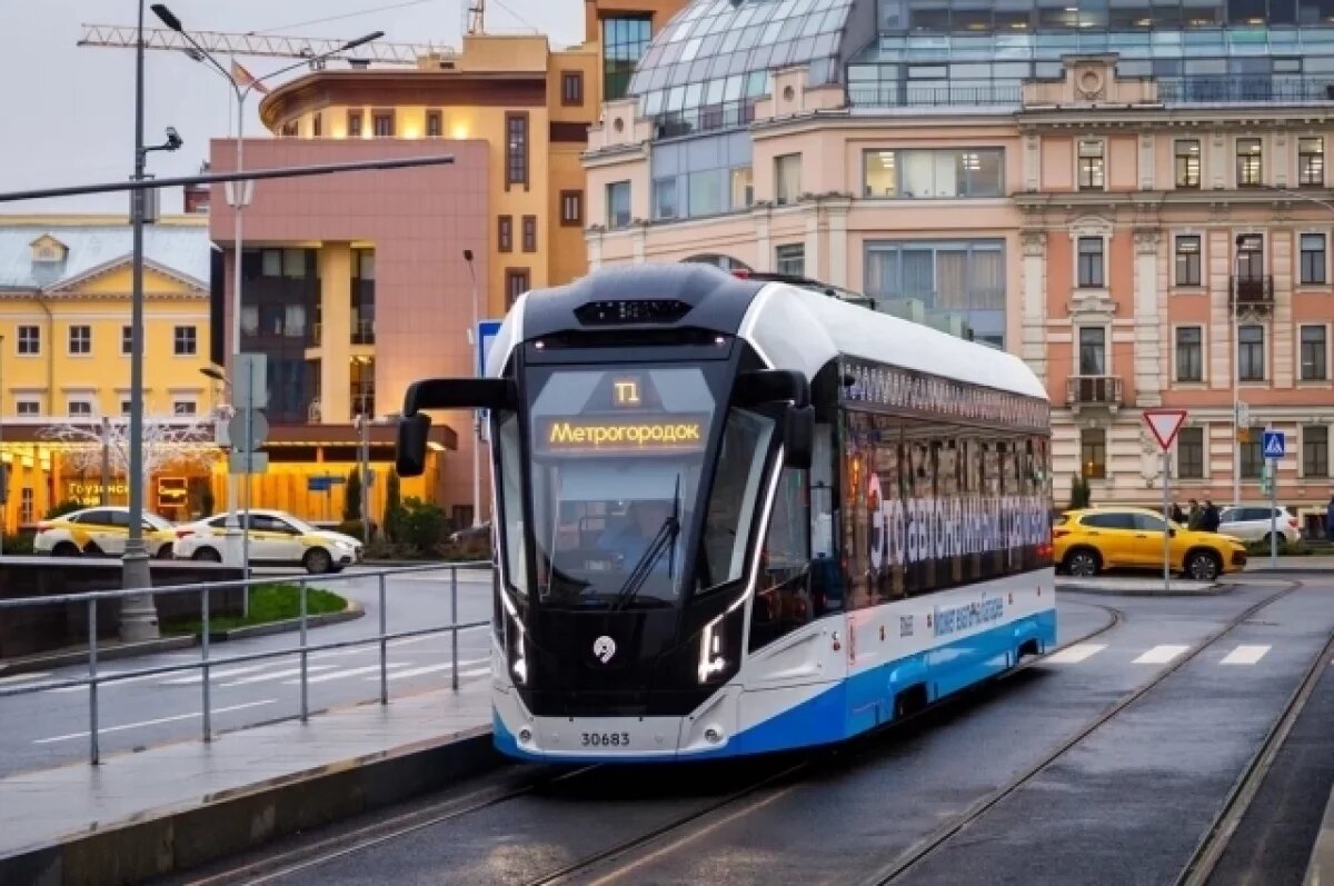    На mos.ru запустили спецпроект об истории и будущем московского трамвая