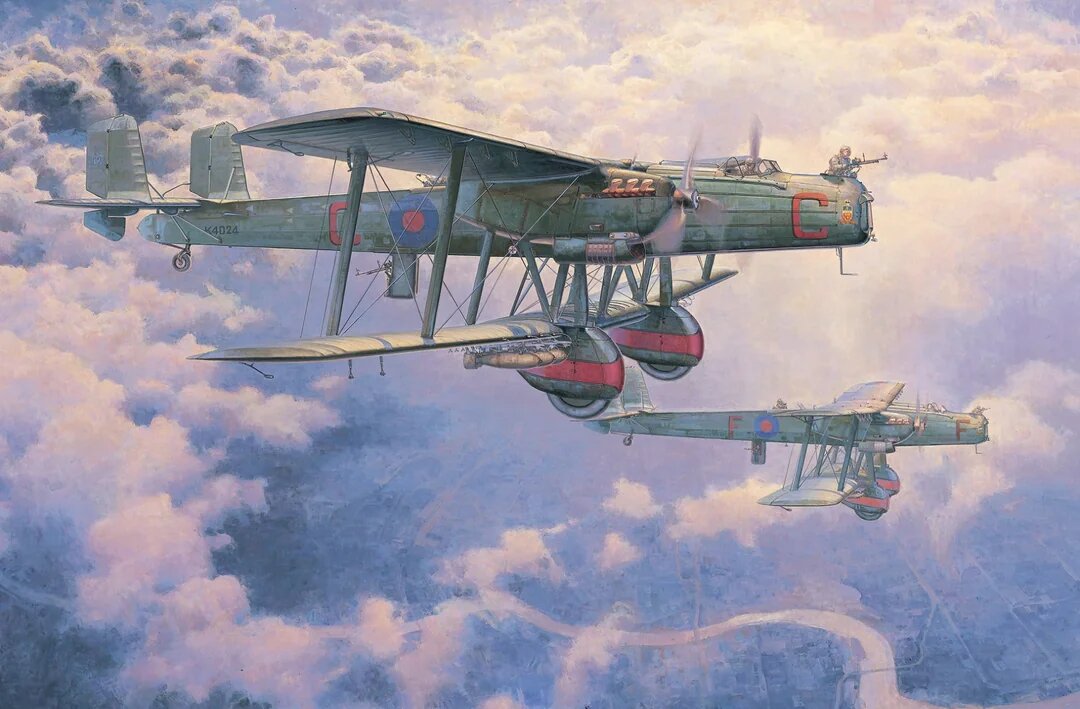 Handley-Page Heyford - почти ровесник