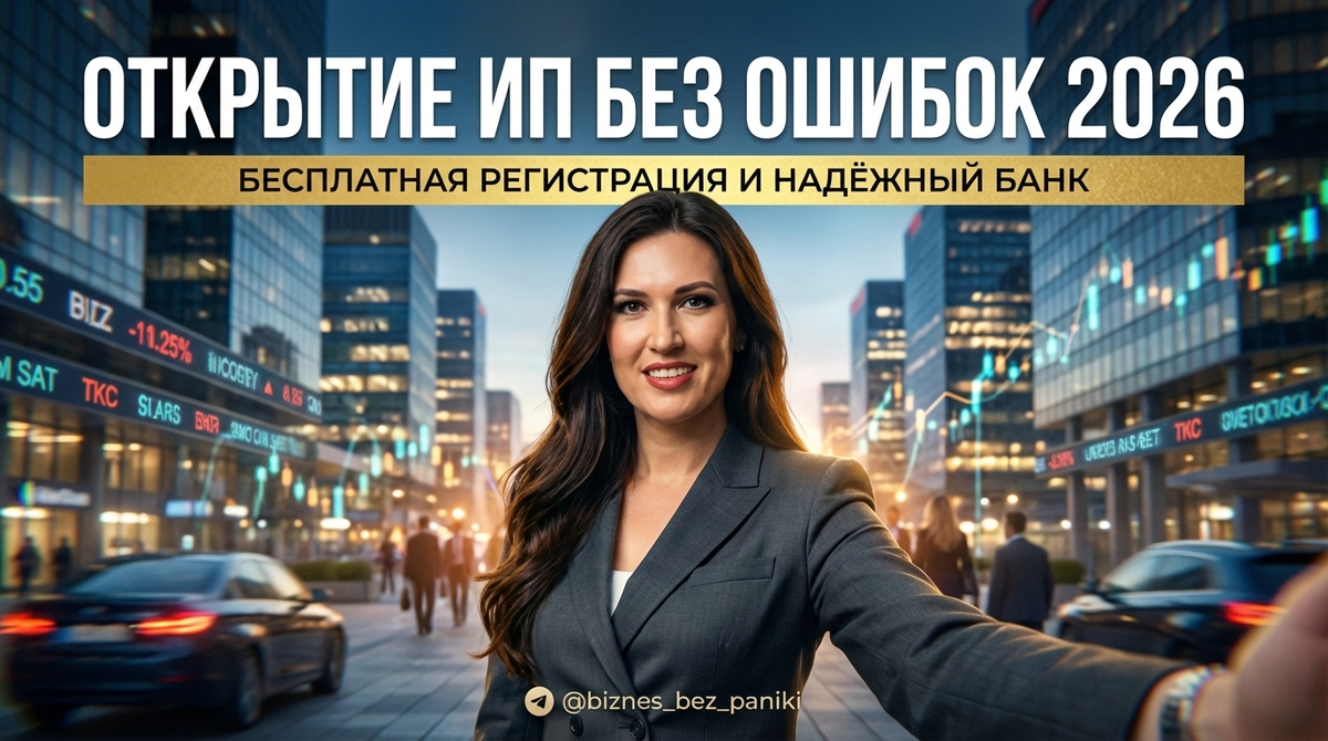 Ирина Соболевская: пошаговая инструкция для старта бизнеса, открытие ИП без пошлины и госпосещений, выбор тарифов на расчетно-кассовое обслуживание.