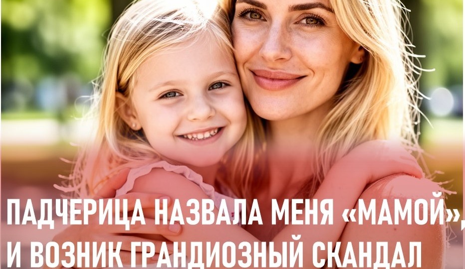 Падчерица назвала меня «мамой», и разыгрался грандиозный скандал
