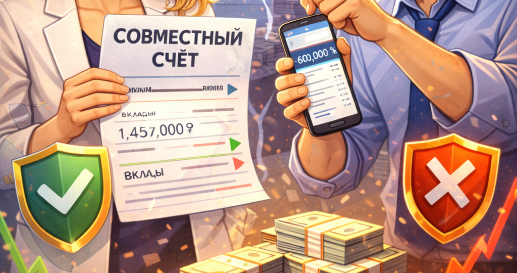 Совместные счета и вложения: как избежать споров при разводе