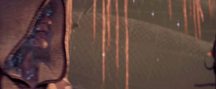 Gif картинка "Стикс поглощает кварц из Флакс"