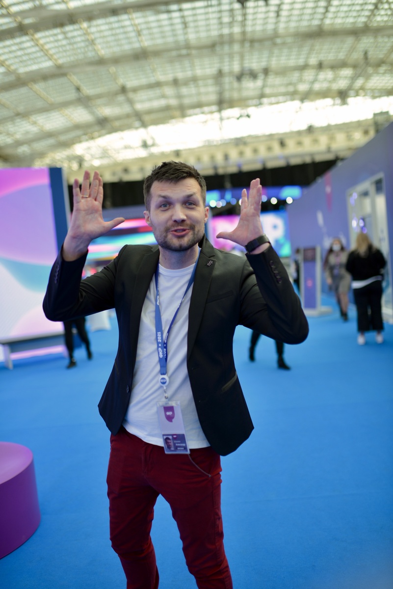 Организатор праздников Александр Кузьмин