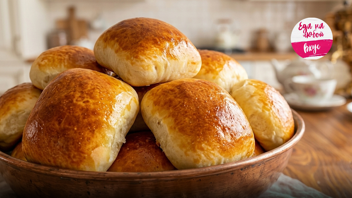 Пирожки в духовке получаются такими мягкими, пышными и воздушными 