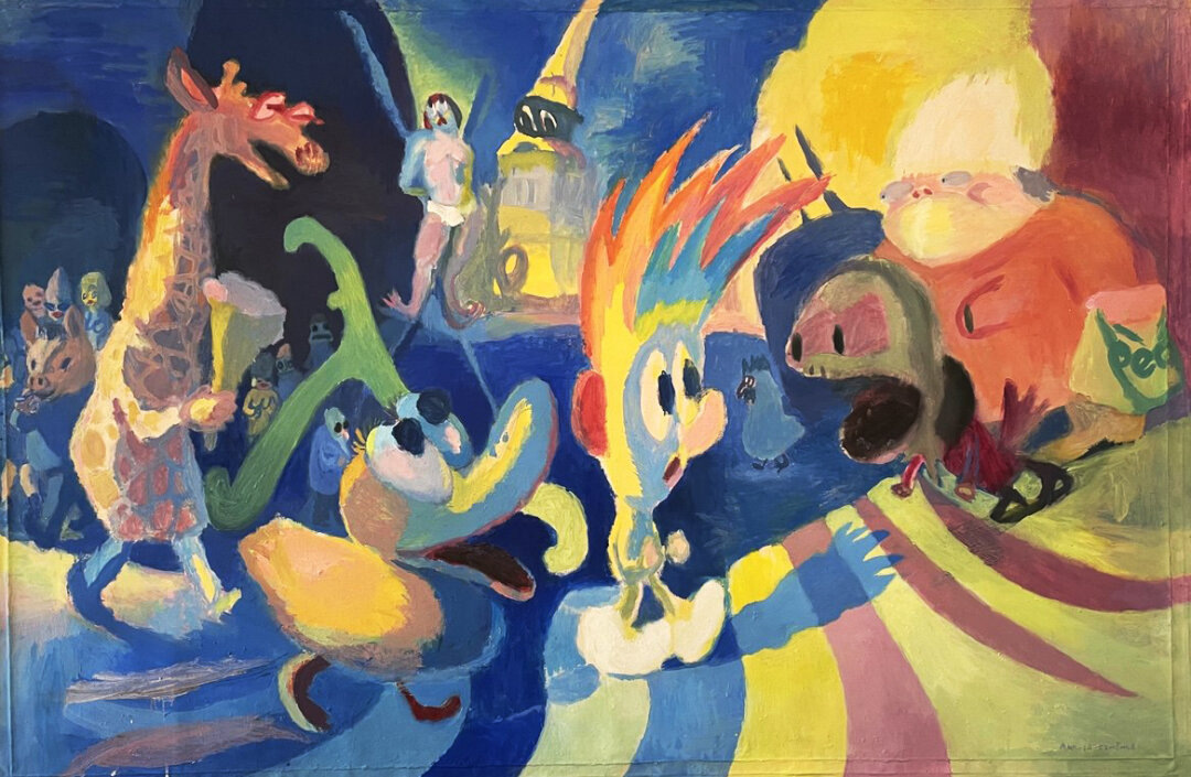    Андрей Семенов. Пейзаж со Святым Себастьяном. 2026 Фото: Изображения предоставлены «Собака.ru» пресс-службой Sobo Gallery