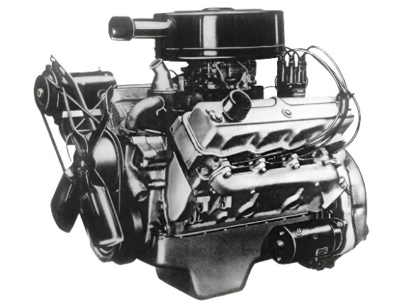 Plymouth A Series 1956 года, полисферический V8