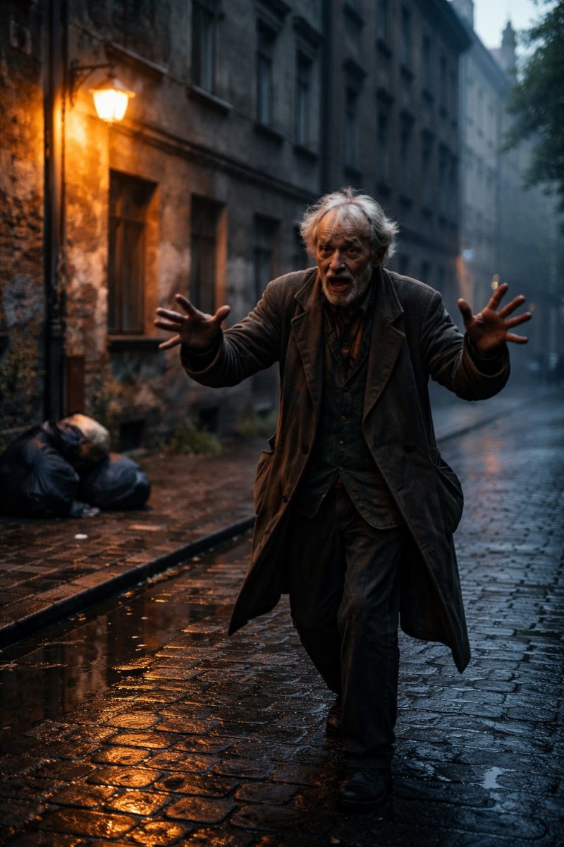 Вот так нейросеть по описнаию воссоздала образ Тео Новака. Отчаяние, испуг, напор и... вина?