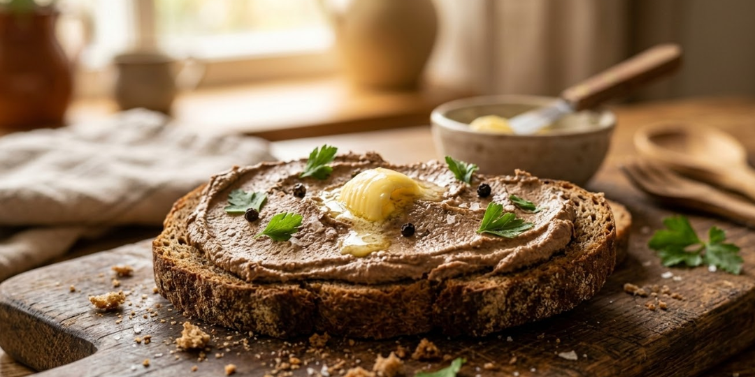 Печеночный паштет из 4 продуктов — готовлю раз в неделю 🔥