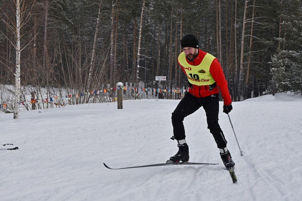    13 марта. Барнаул. Лыжная база РЖД "Локомотив". XXI краевая Спартакиада госслужащих. Лыжные эстафеты