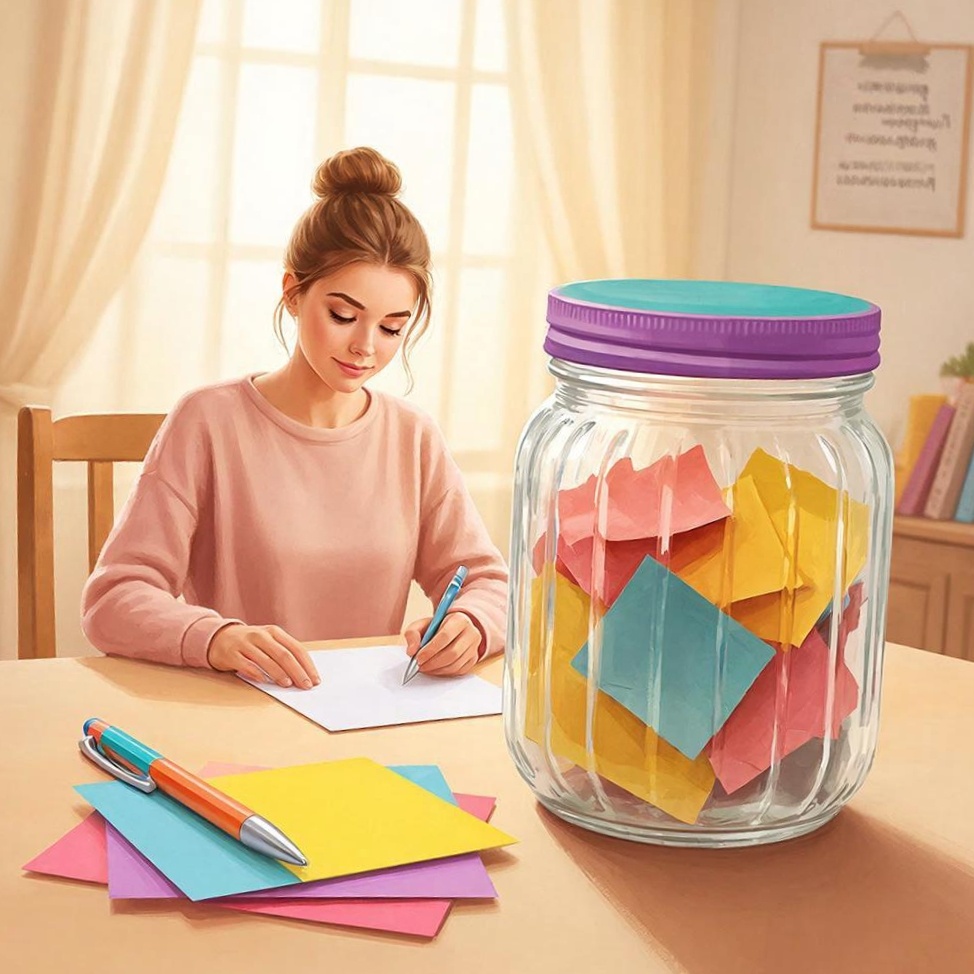 Ритуал «Банка благодарности».