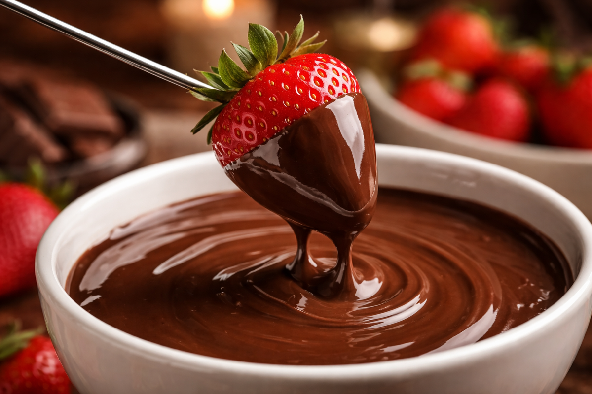 Клубника в шоколаде — легкий способ добавить праздничное настроение к любому событию