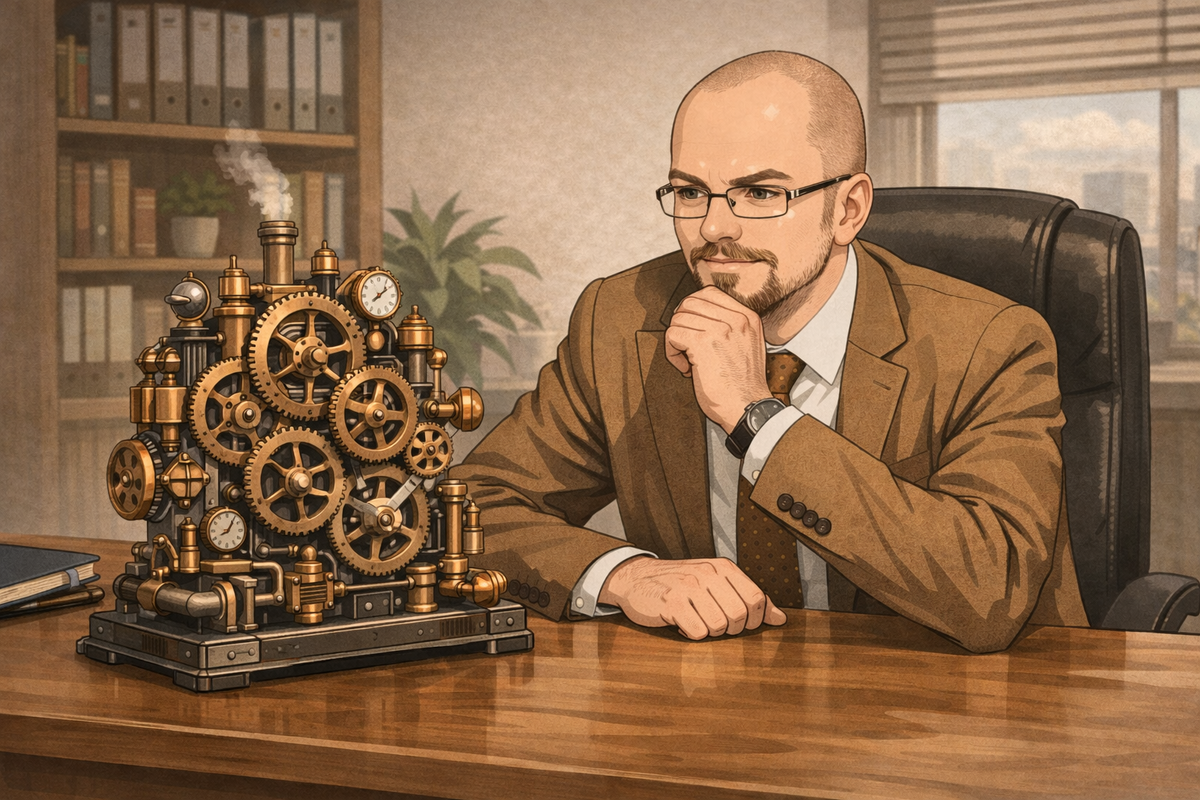 Любимая тема автора: автоматизация ради автоматизации