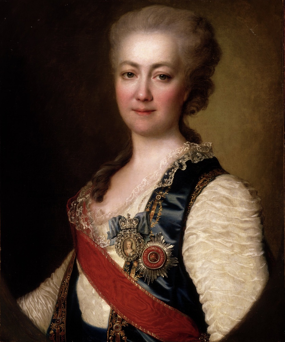 Екатерина Романовна Дашкова, худ. Д. Г. Левицкий, 1784 г.