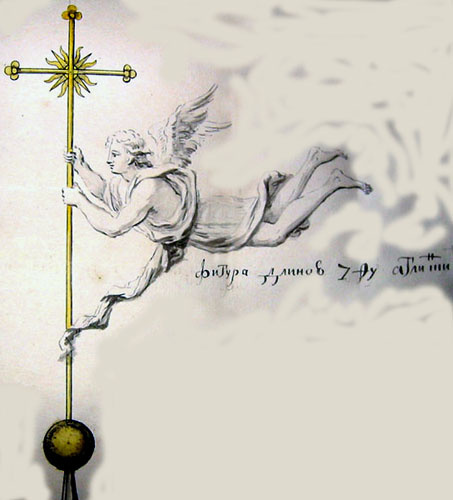 Д. Трезини, апрель 1722 г