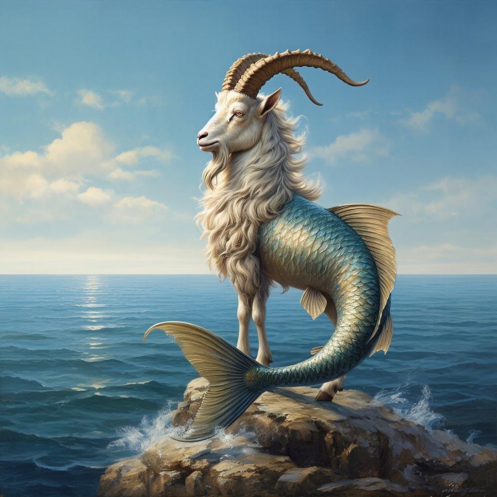 Козерог из греческой мифологии. 