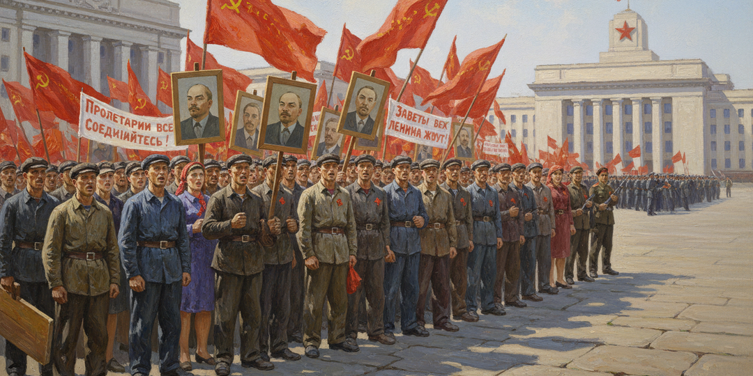 Почему советские рабочие вышли на площадь с портретами Ленина — и получили приказ стрелять